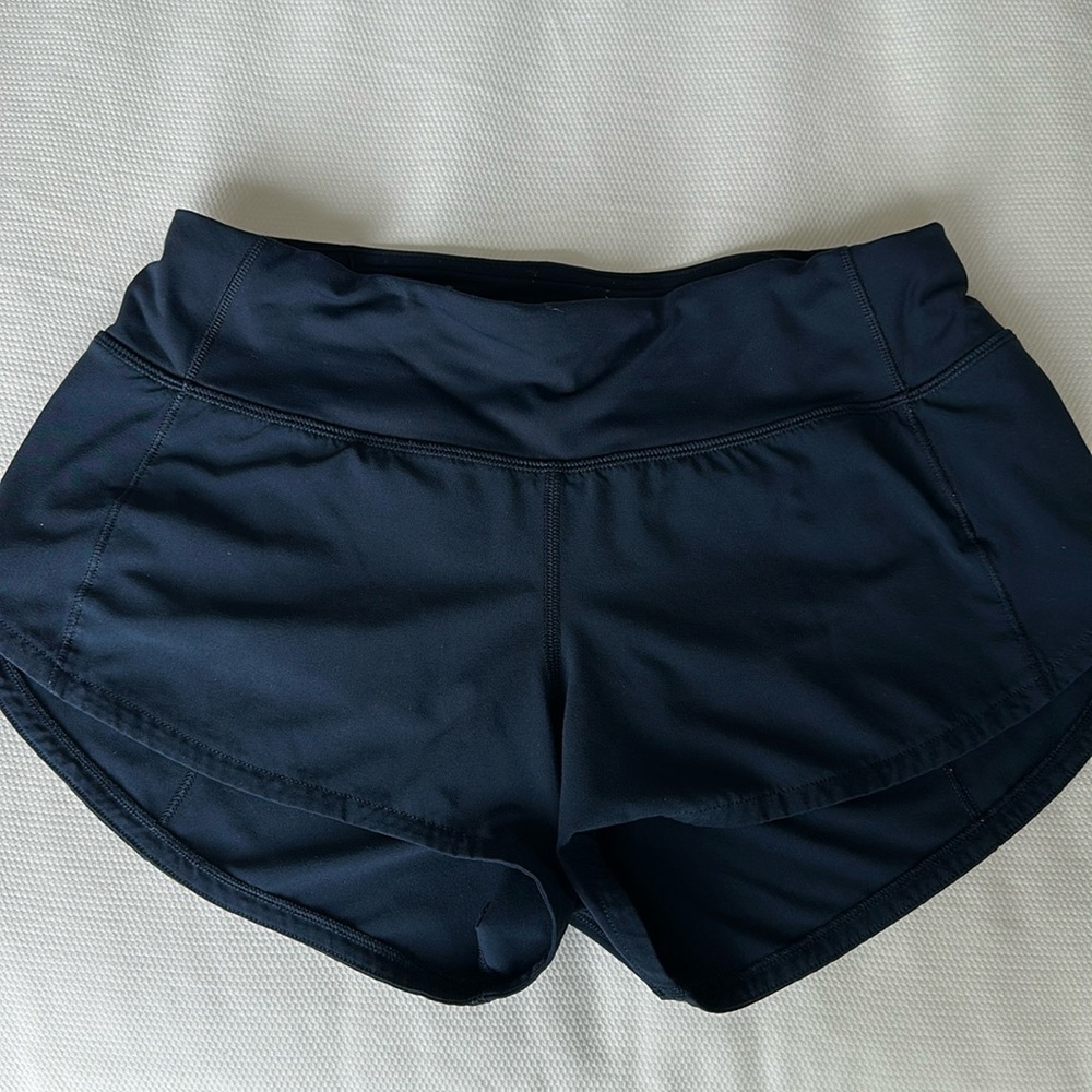 Lulu Lemon Navy Size 2 Speed Ups
